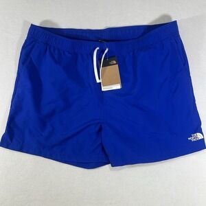 NWT The North Face Men's XXL‎ Royal Blue Shorts Action 2.0 Flash Dry TNF Blue